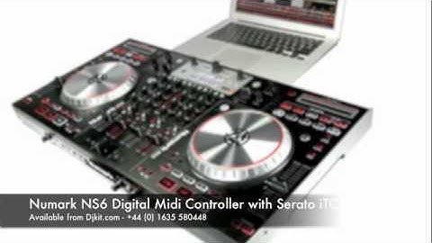 Numark NS6 4-Channel Digital DJ Controller with Serato iTCH