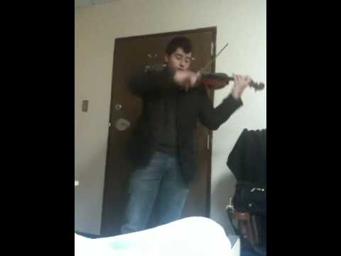 Fermin Andres en el violin