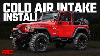 Installing Cold Air Intake on Jeep Wrangler TJ