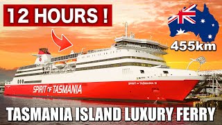 🇦🇺Riding Australia's Most Luxurious Overnight Ferry to Tasmania Island | Spirit of Tasmania