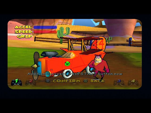 Wacky Races (PS2) - Cups with The Mean Machine - YouTube