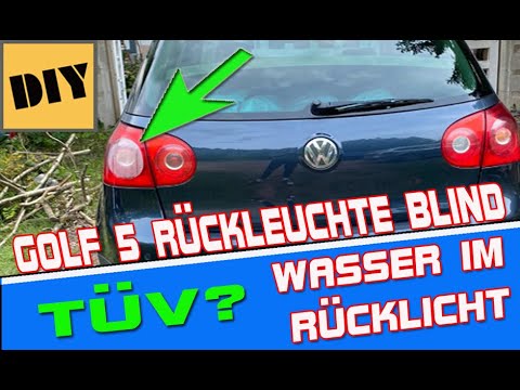 !!! KEIN TÜV !!! NOTLÖSUNG - Wasser im Rücklicht / Scheinwerfer beschlagen? Rücklicht beschlagen ?