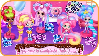 Candylocks Hair Salon - Style Cotton Candy Hair #1 | Tuto TOONS | Fun Mobile Game | HayDay screenshot 5