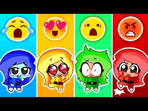 😡😱 Feelings and Emotions 😔😊 Playtime Stories MIX | Fun Kids Cartoons