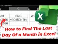 How to Use EOMONTH Function in Excel (End of Month)