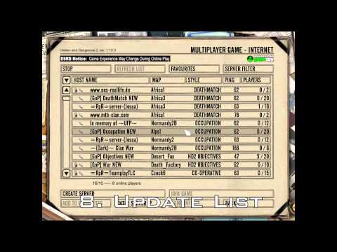 Hidden & Dangerous 2 Multiplayer Online Tutorial 2017 - UPDATE @ DESCRIPTION (02.08.17) Hidden & Dangerous 2 Multiplayer Online Tutorial 2017 - UPDATE @ DESCRIPTION (02.08.17)