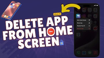How to Remove/Delete App From Home Screen on iPhone 16