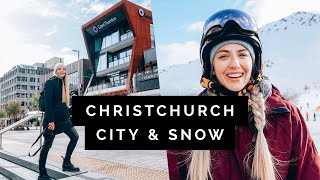 CHRISTCHURCH Travel Guide: City and Snow!