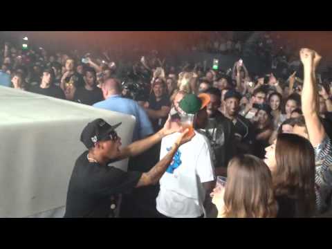 Odd Future's Slow Motion Fooling Around At A Kanye Concert