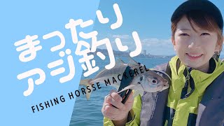 まったりアジ釣り☆Fishing horse mackerel!