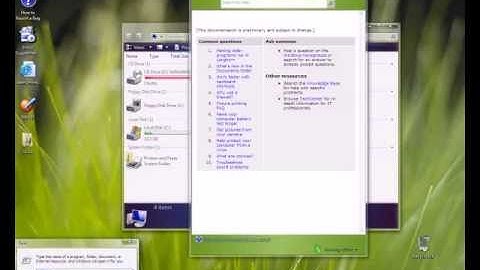 Windows Vista Build 5219 Aero