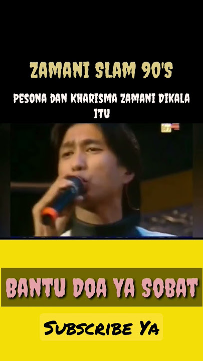 ZAMANI SLAM TEMPO DULU