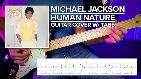 Human Nature Guitar version - Guitar performance video thumbnail