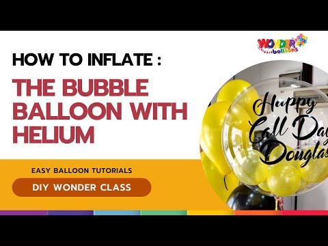 Video: Cara Mengembung Belon Dengan Helium