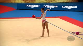 AVERINA Dina (RUS) - 2018 Rhythmic Worlds, Sofia (BUL) - Qualifications Ball