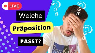 Nomen mit Präpositionen - 10 Übungssätze aus meinem Grammatiktraining!