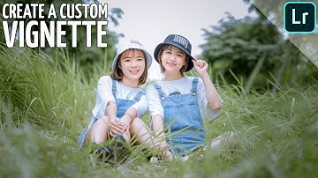 Create a custom vignette | LIGHTROOM TUTORIAL
