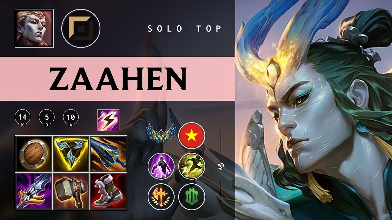 Zaahen Top vs Ambessa - VN Challenger Patch 26.04