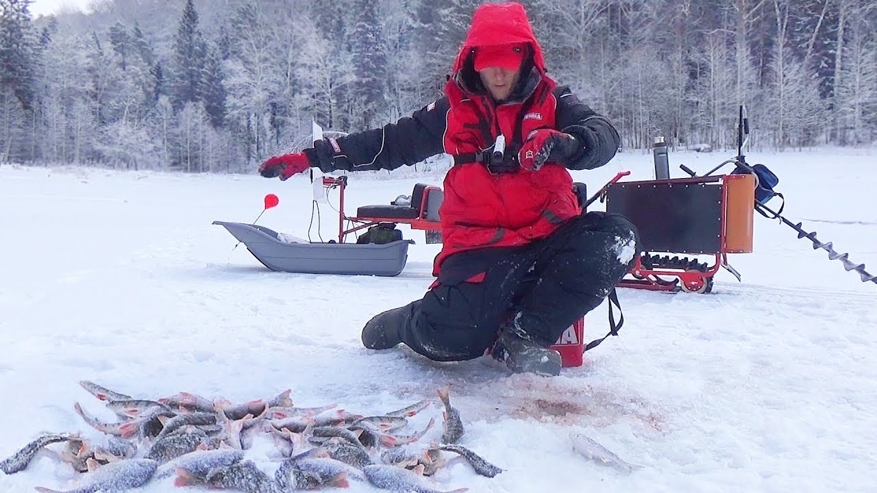 ЭТА МОРМЫШКА КОСИТ ПЛОТВУ И ОКУНЯ! ОПАСНАЯ ЕЗДА ПО ПРОМОИНАМ