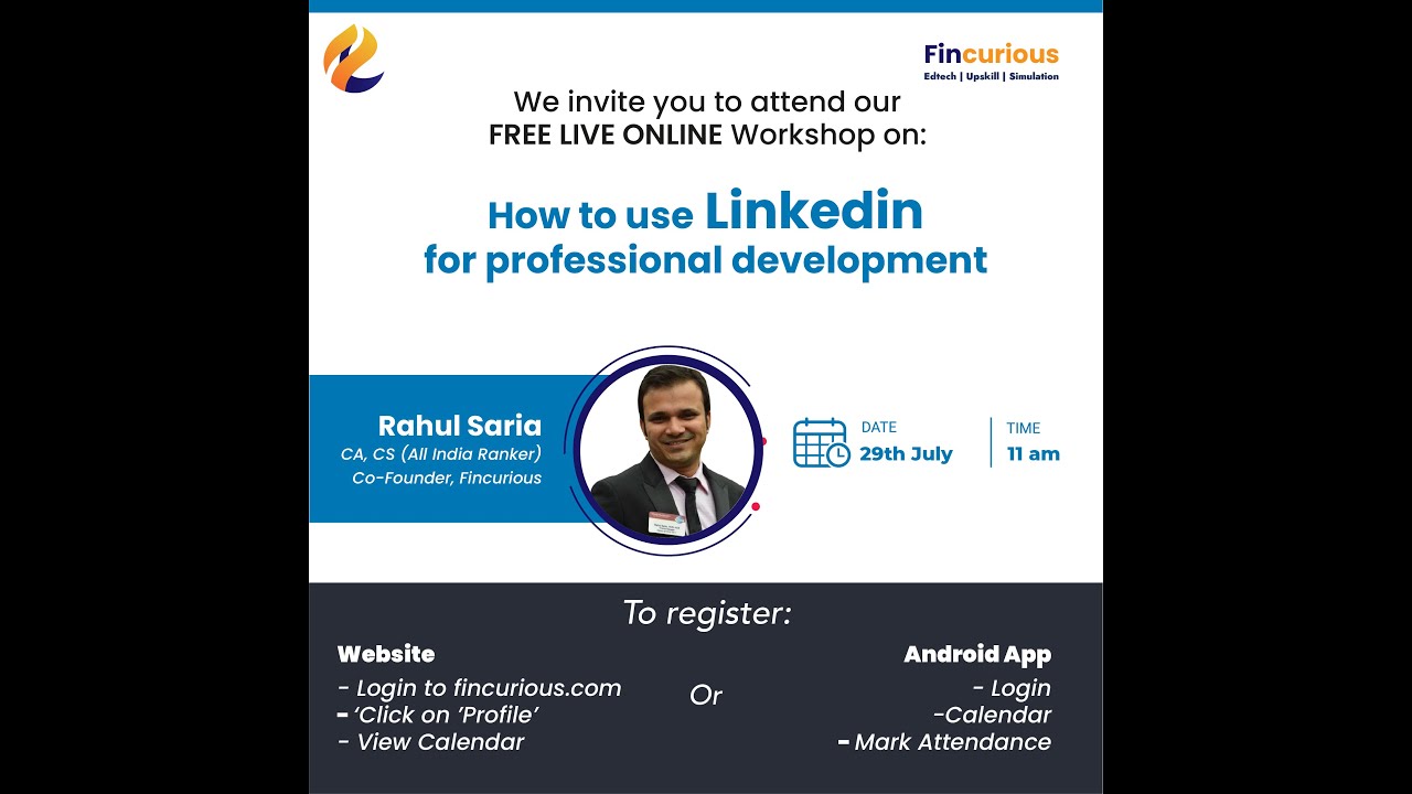How to use Linkedin for professional development - YouTube