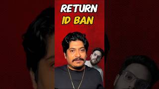 BIN ZAID WAS PLANNED TO GYAN GAMING ID BAN 😡😱 | GYAN GAMING GOT ID UNBAN TO BAN | #shorts