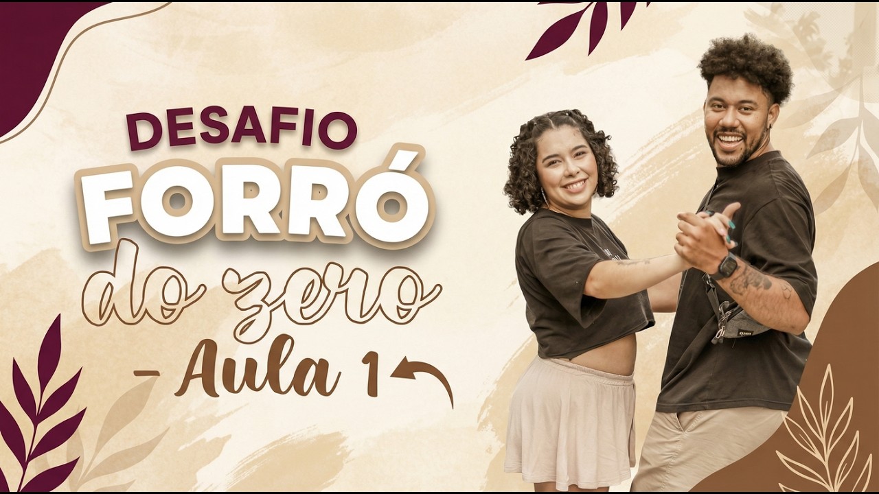 Forró do zero I Primeiros passos do forró I  (AULA 1) bases inicial