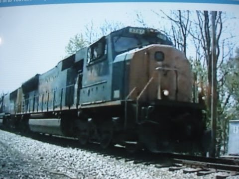 CSX Train in Owings Mills Maryland