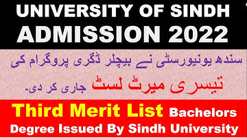 Sindh University Announced It