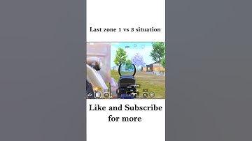 Last zone 1 vs 3 situation 🥶#bgmi #pubgmobile #shorts #shortsfeed #bgmishorts #gaming #viralshorts