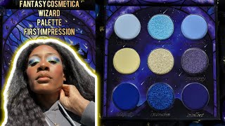 Fantasy Cosmetica Wizard Palette First Impression #makeuptutorial