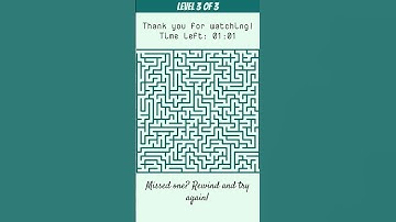 Maze Puzzle Challenge: Can You Solve All 3 Brain Games? 🧩🔥
