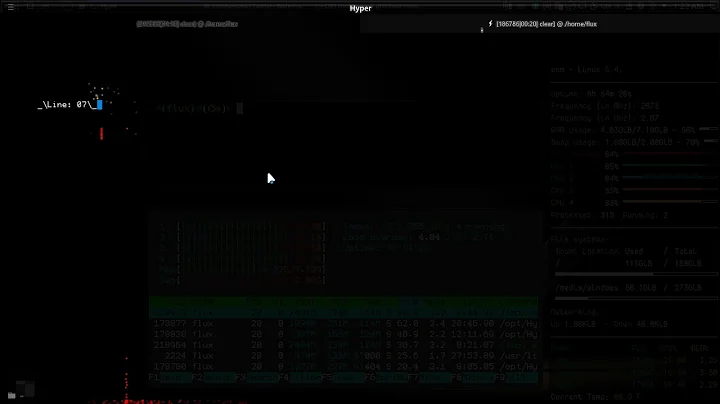 ANSI Cursor Position Demo