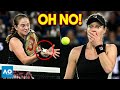 Ostapenko’s Net Blast Leaves Opponent Down at Australian Open