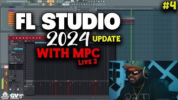 Making A Trap Beat Using Fl Studio 2024 and the MPC Live 2