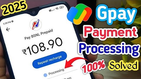 Gpay Payment Failed But Amount Debited | Gpay Recharge Processing Problem Tamil