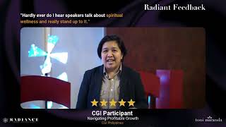 Empowered Leadership Feedback from CGI Philippines | Toni Miranda
