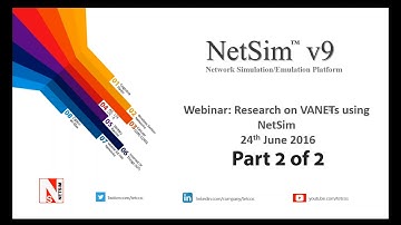 NetSim-Network Simulator & Emulator | VANET | Research on VANETs using NetSim Part 2 of 2
