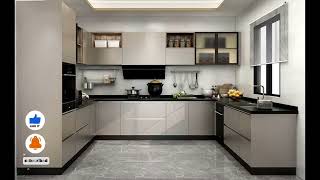 ideias de cozinhas modulares 2024 cores de armários de cozinha abertos - design de interiores