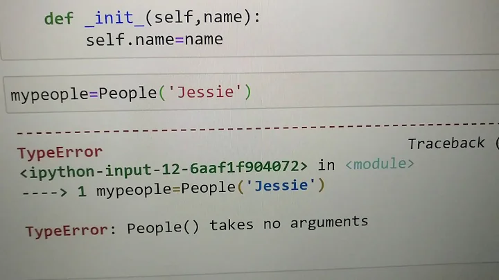 #python #error #class takes no #argument error