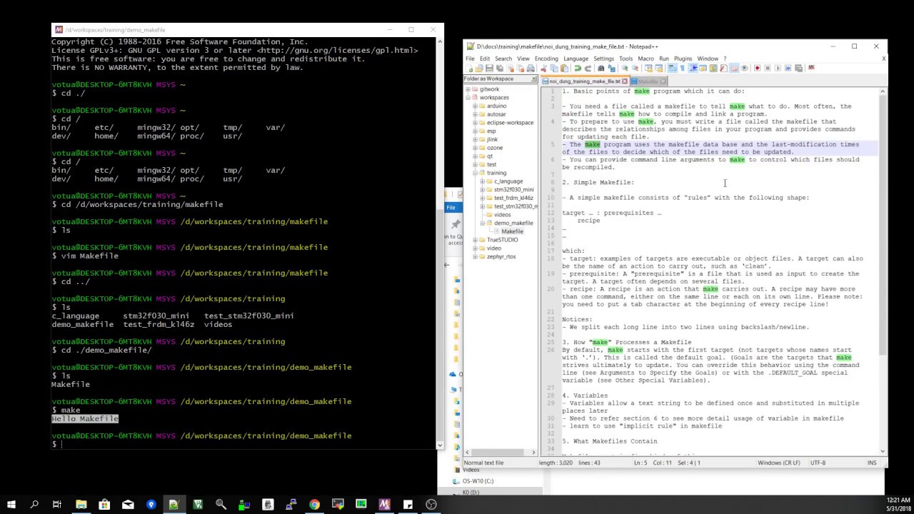 [Mcu] 01. Hướng Dẫn Cơ Bản Về Makefile + Sử Dụng Makefile Để Build Chương Trình Cho Microcontroller