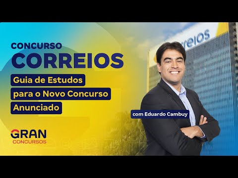Concursos CORREIOS: Guia de Estudos para o Novo Concurso Anunciado