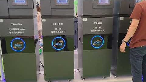 New Online COD BOD Ammonia Phosphorus Water Quality Analyzer