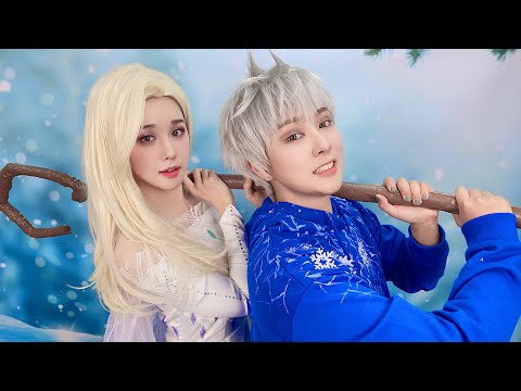 [릴카❄️씬님] 겨울왕국 엘사 ☃️잭 프로스트 메이크업 (for 할로윈)