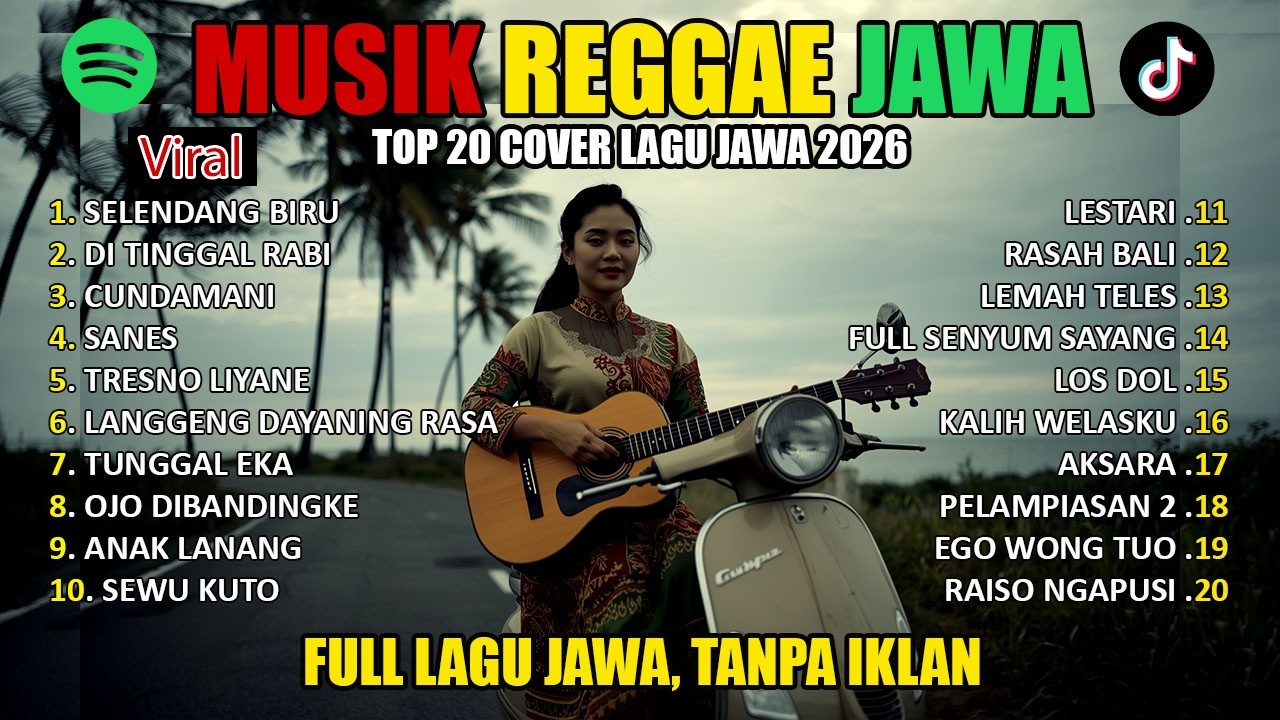 🎧🔥Full Album Reggae JAWA POPULER Top Lagu Spotify Indonesia 2026 Kumpulan Musik Cover SKA REGGAE