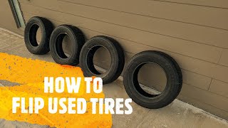 Quick Guide - HOW TO FLIP / SELL OLD USED TIRES AND PROFIT AT LEAST $100