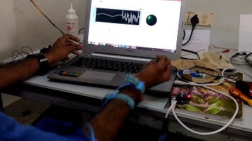 noisy emg signal acquisition from arduino to labview