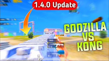 GODZILLA VS KONG MODE IN PUBG MOBILE | NEW Update 1.4.0 | BATTLEGROUND MOBILE INDIA | BMBR DISASTER