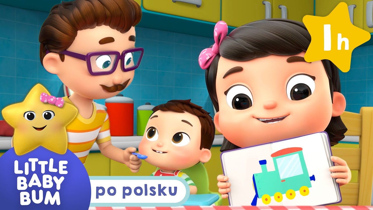 Bajki Dla Dzieci Youtube Po Polsku Samoloty, pociągi i samochody | Little Baby Bum po polsku | Piosenki i