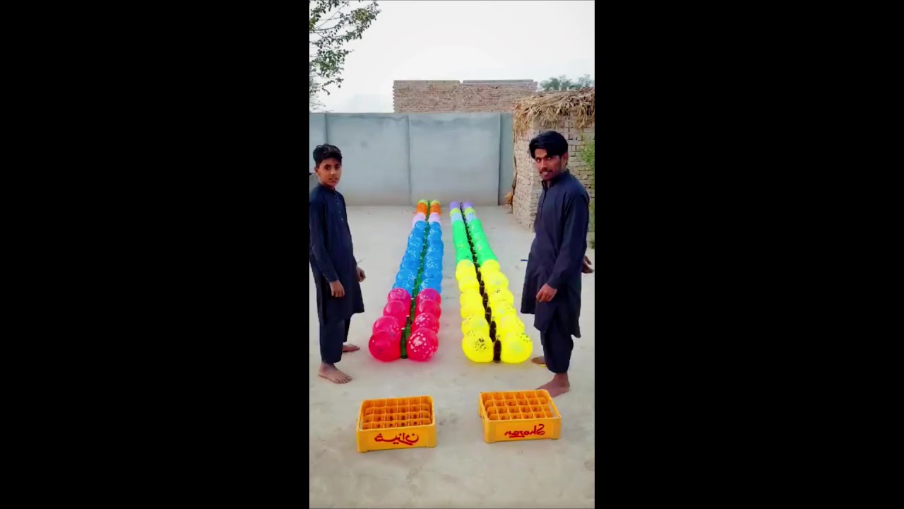 Viral Game Challege Baloon Pooping Game Challenge  