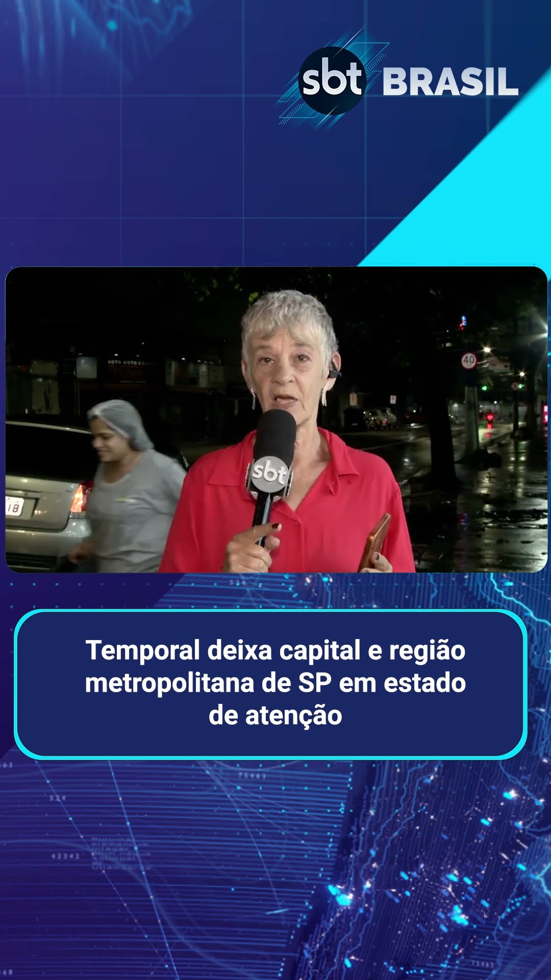 Chuva forte atinge SP e Defesa Civil envia alerta severo para alagamentos | SBT Brasil (06/02/25)